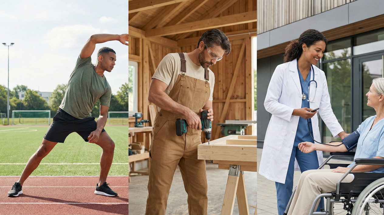 Neues Jahr. Stark in Sport, Beruf & Gesundheit