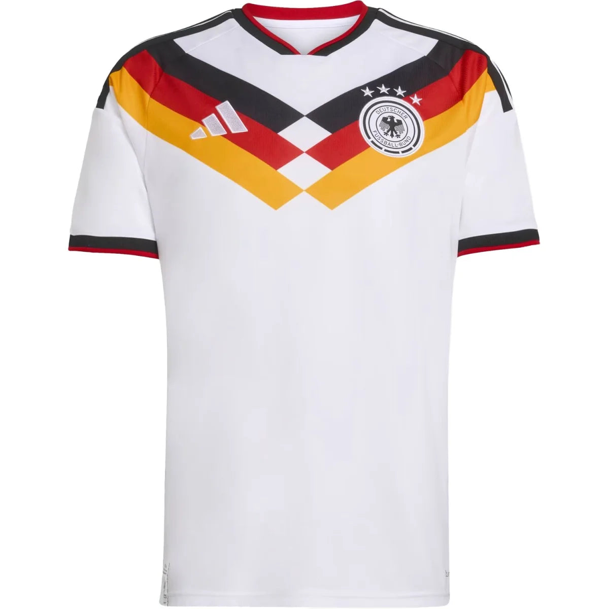 adidas DFB Home Trikot Herren WM2026 - weiß/schwarz/rot/gold