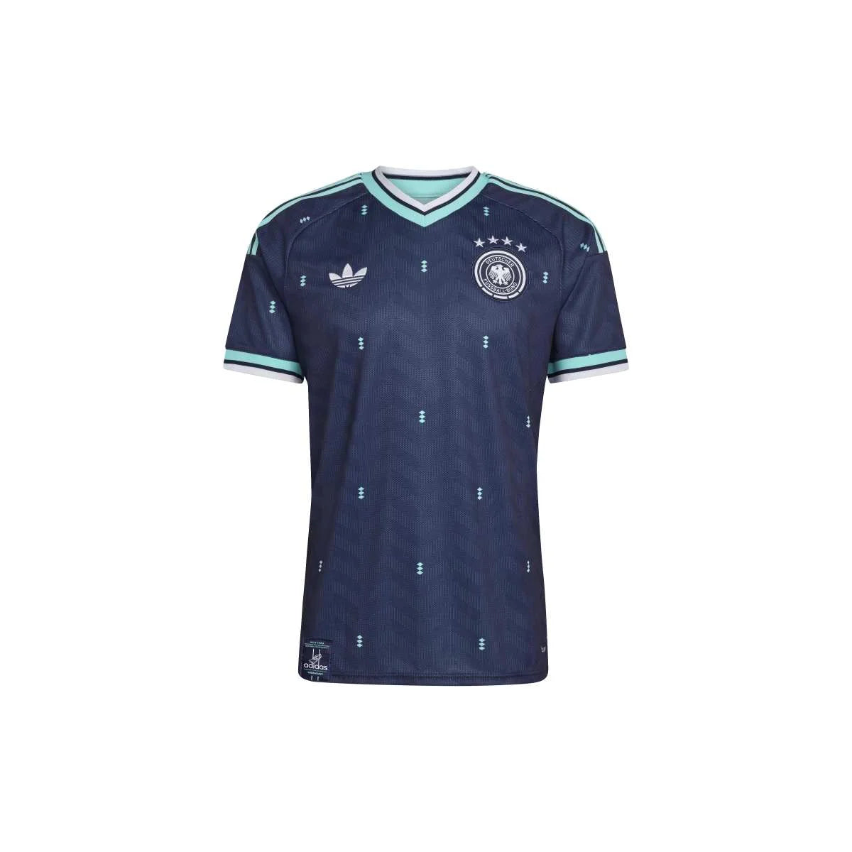 adidas DFB Away Trikot Herren WM2026 - navy/türkis