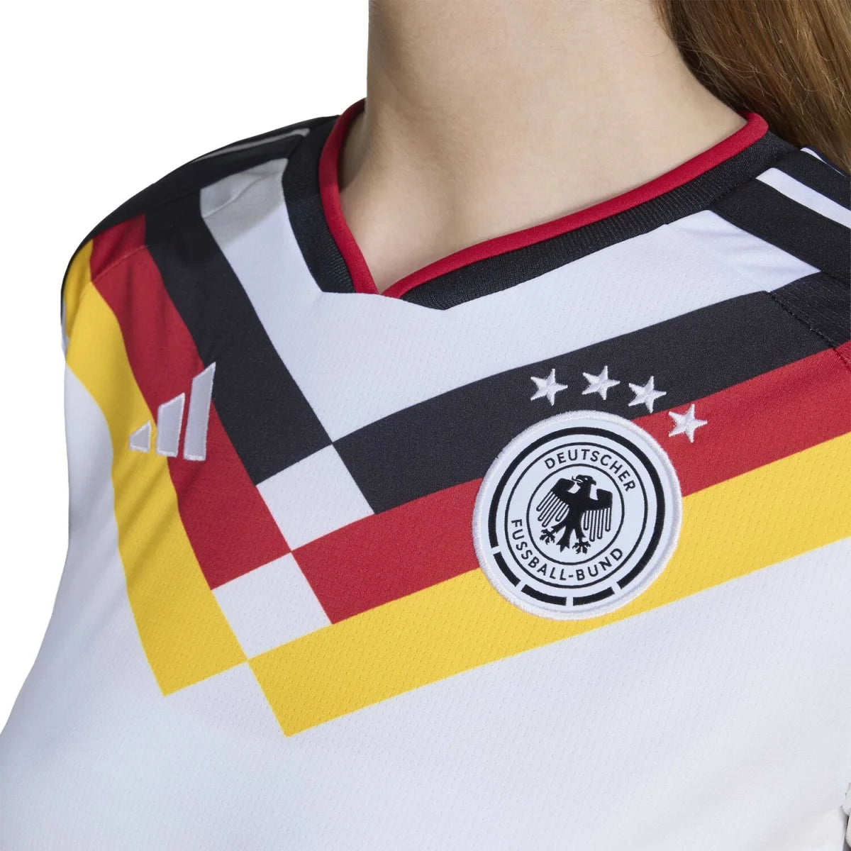 adidas DFB Home Trikot Damen WM2026 - weiß/schwarz/rot/gold